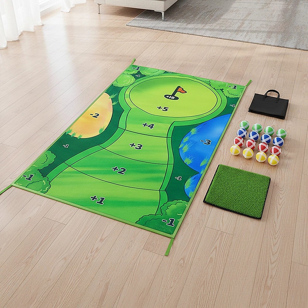 Casual Indoor Golf Putting Practice Set Golf Party Game Mats — image 2