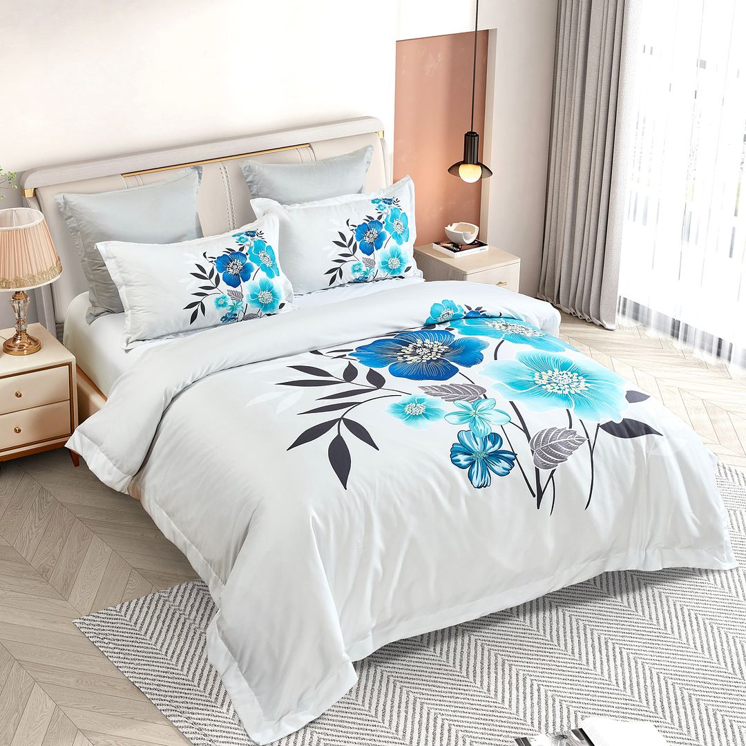 Braithe Floral Quilt Cover Set - Queen Size โ image 2