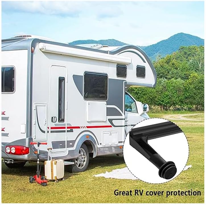 4Pcs Rv Gutter Spout Cover,RV Cover from Gutter Spout Damage,RV Cover Rescue RV Gutter Spout Cover System,RV Rain Gutter Extension Cover,Rain Gutter Spout โ image 6