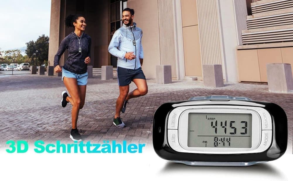 3D Sensor Pedometer, Multifunctional Step Counter for Daily Exercise and Health Tracking — image 2
