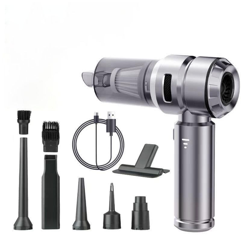 Cordless Handheld Car Vacuum Cleaner 4-in-1 Wireless Vacuum with Brushless Motor Mini Car Vaacuum Cleaner -Black โ image 2