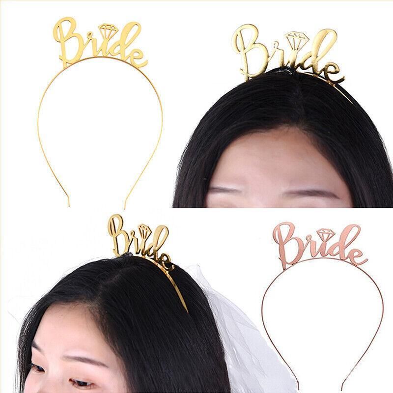 Bride To Be Hen Veil Sash Tiara Hens Night Bridal Shower Kitchen Tea Accessories - Package 4 โ image 6