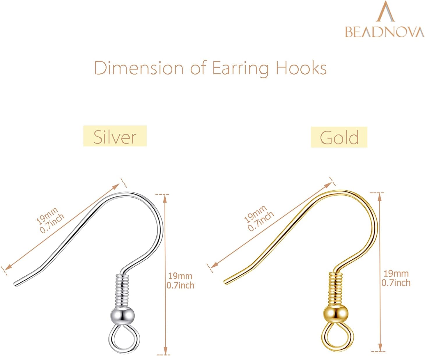 200pcs Mix Earring Hooks & Backs โ image 2