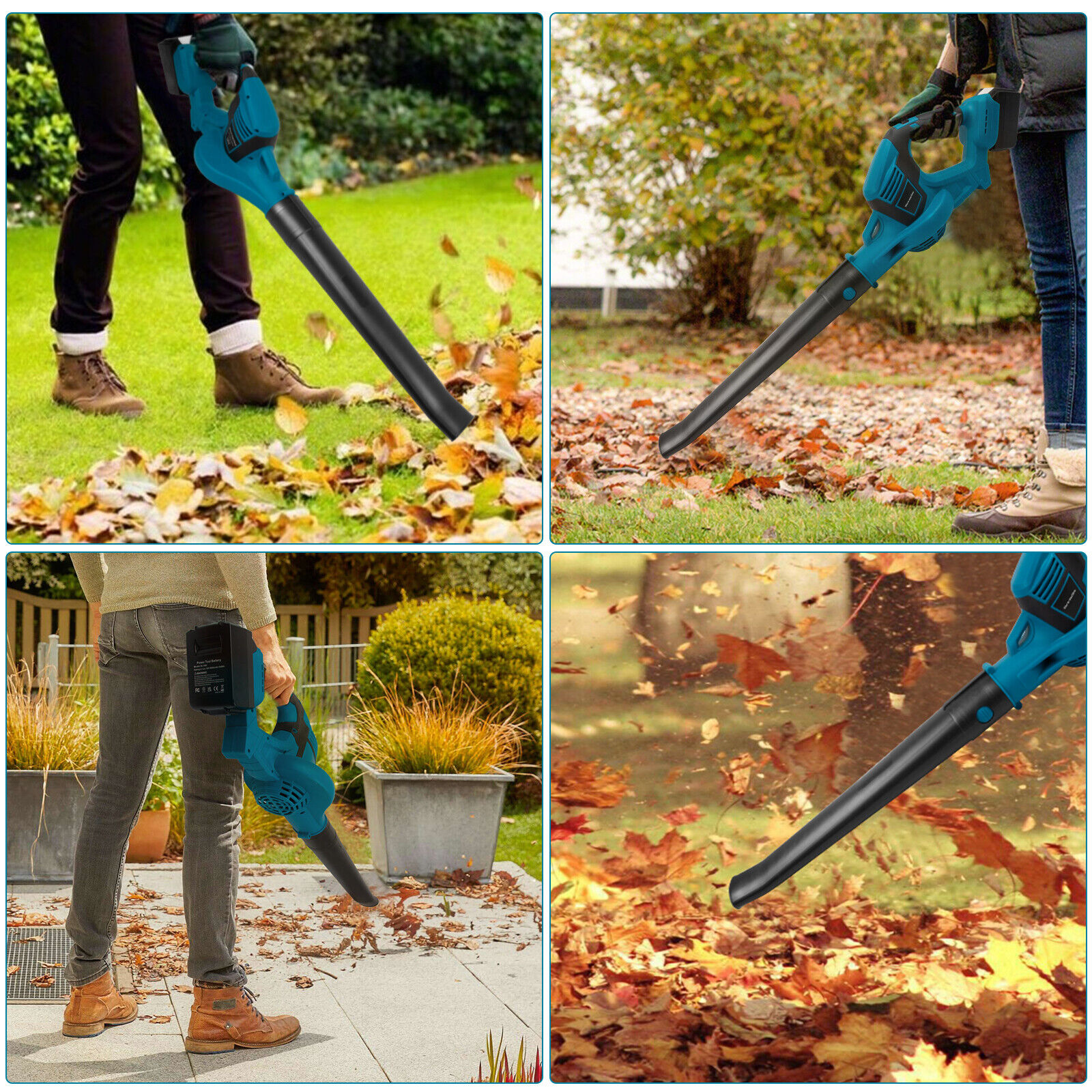 Cordless Leaf Blower Dust Tools Garden Lightweight for Makita 18V Battery AU — image 4