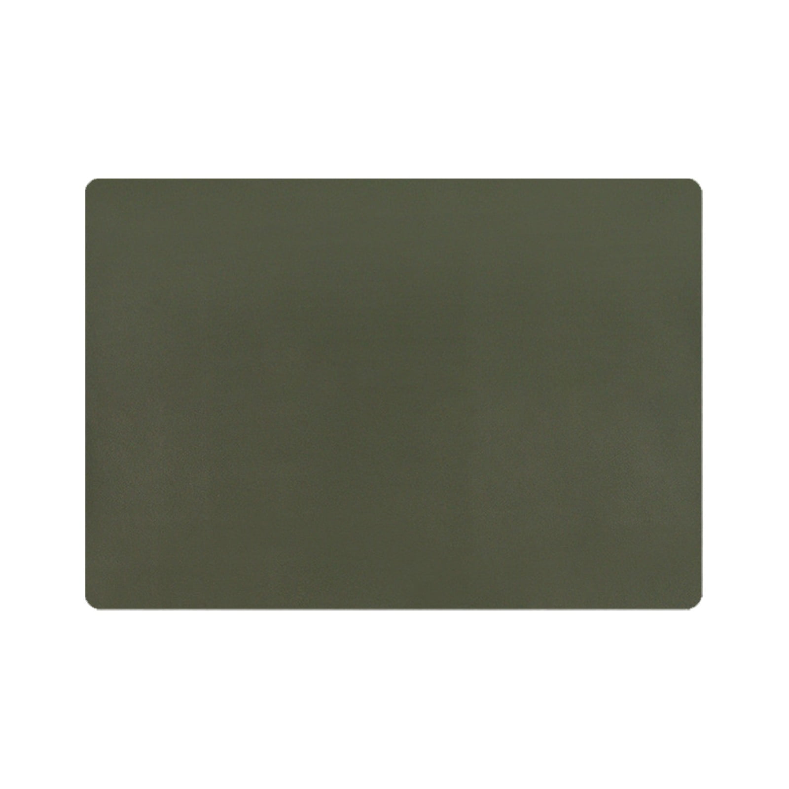 1 Piece Placemats,Plastic Table Mats, Rectangle Heat-Resistant Place Mat,Water-Proof Non-Slip Dining Table Mats,Wipeable, Dark Green, 43 x 30 cm