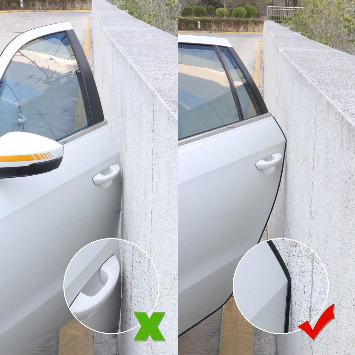 16.4Ft (5M) Car Door Edge Guard, No Glue Entry Guard Protective Strip, Rubber Trim Protector, Applicable to Car, Truck, SUV and ATV, Exterior โ image 6