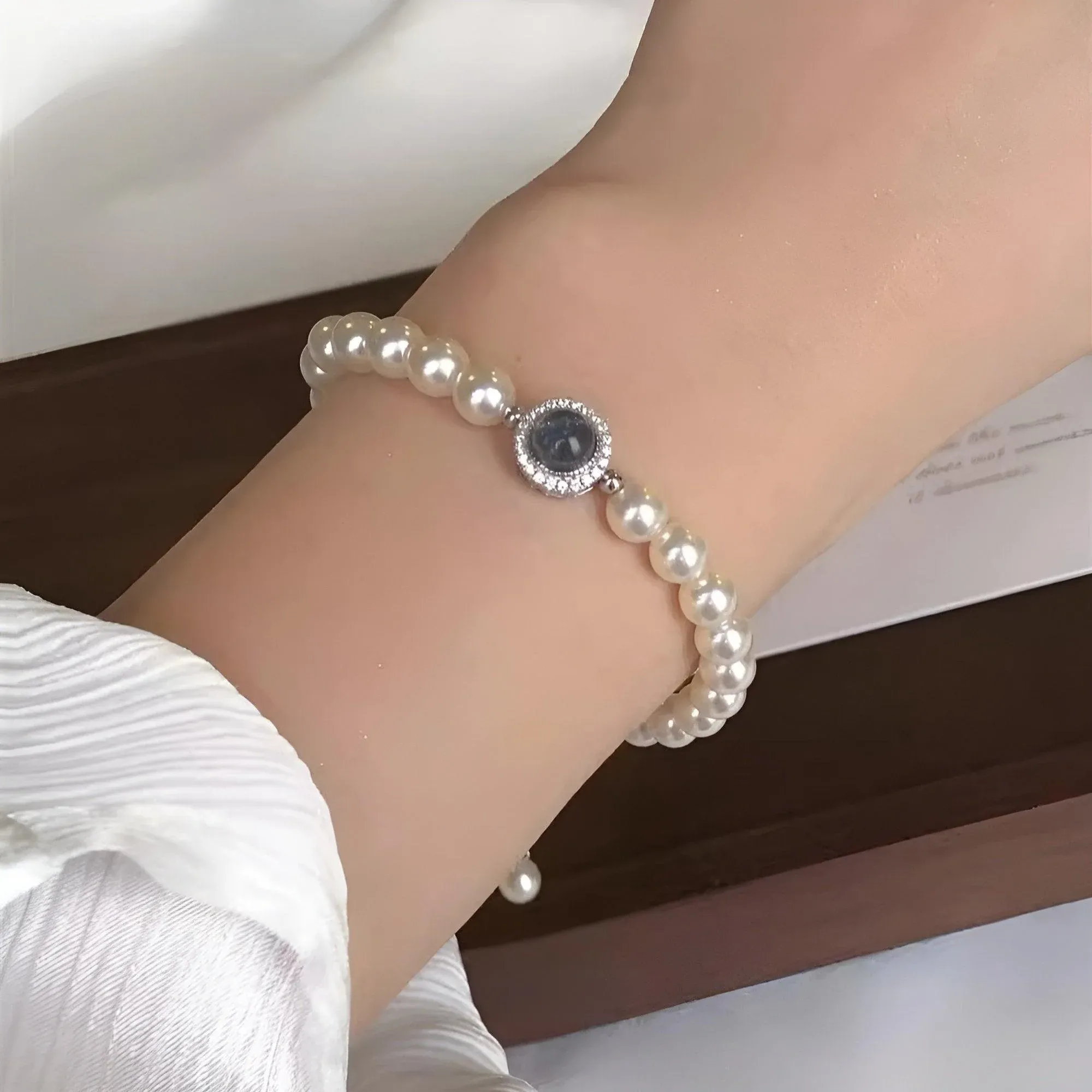 Delicate Pearl Bracelet Elegant Pearl Strand Jewelry for Women Classic Accessory โ image 6