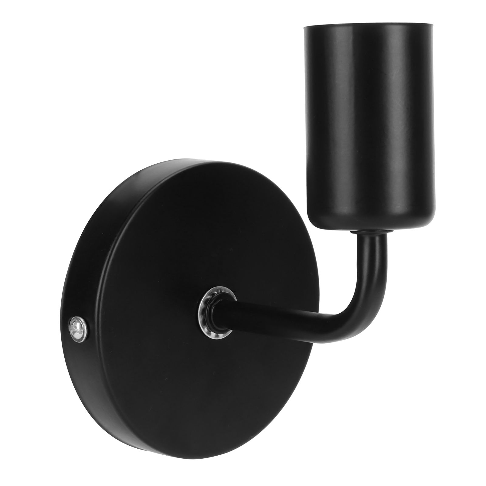 E27 Black Wall Lamp Retro Single Head Wall Light Fixture for Bedside Corridor Stair AC85‑265V — image 3