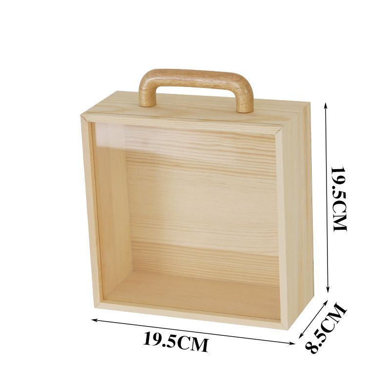 Storage Box with Handle Cake Decoration Wedding Picture Frame Desktop Decor Jewelry Boxes for Gifts Jewelry Gift Boxes Macaron — image 2
