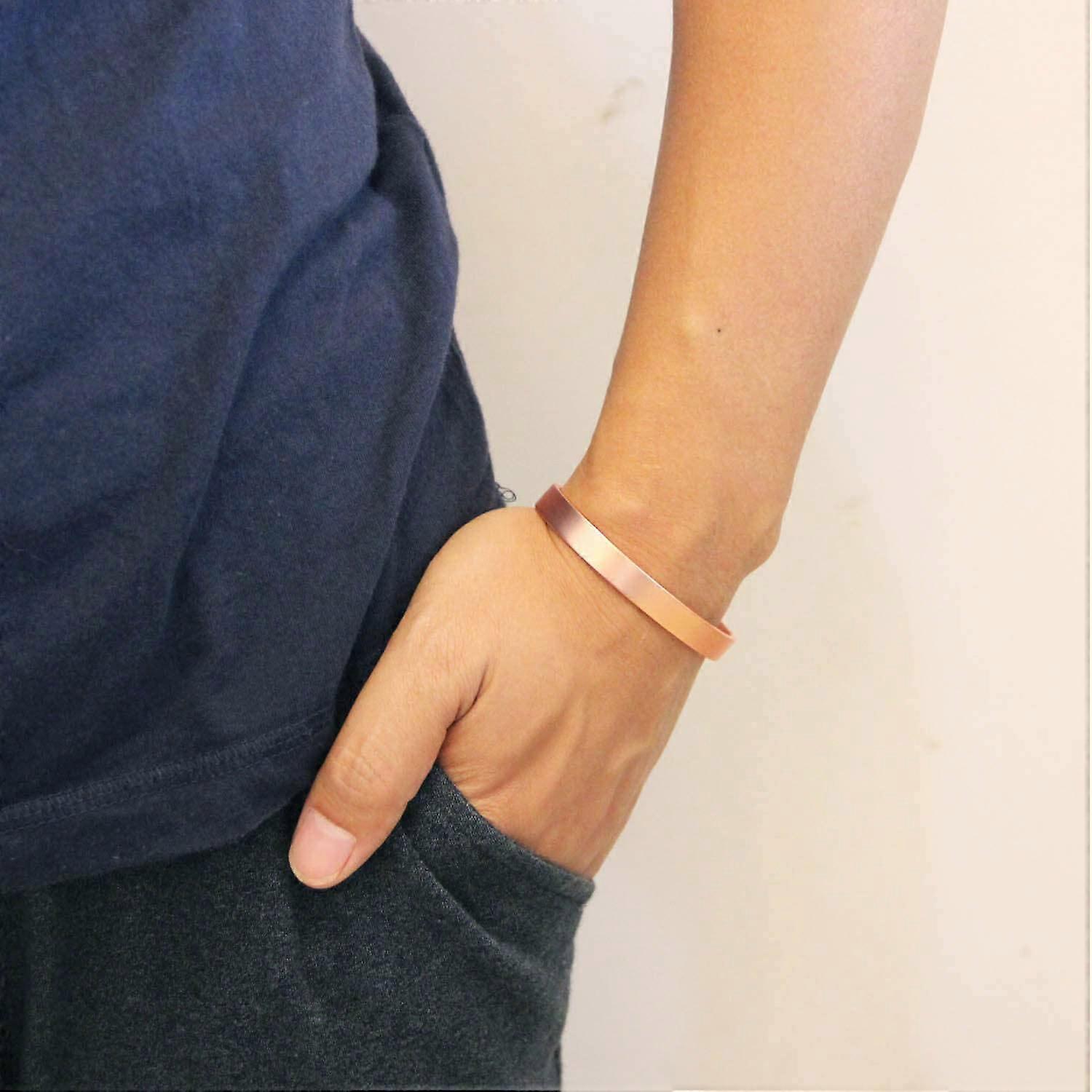 PIAO Copper Magnetic Bracelet for Men and Women, Relieves Arthritis, Carpal Tunnel Syndrome and Joint Pain. Copper Magnetic Bracelet for Men and Women 8pcs โ image 3