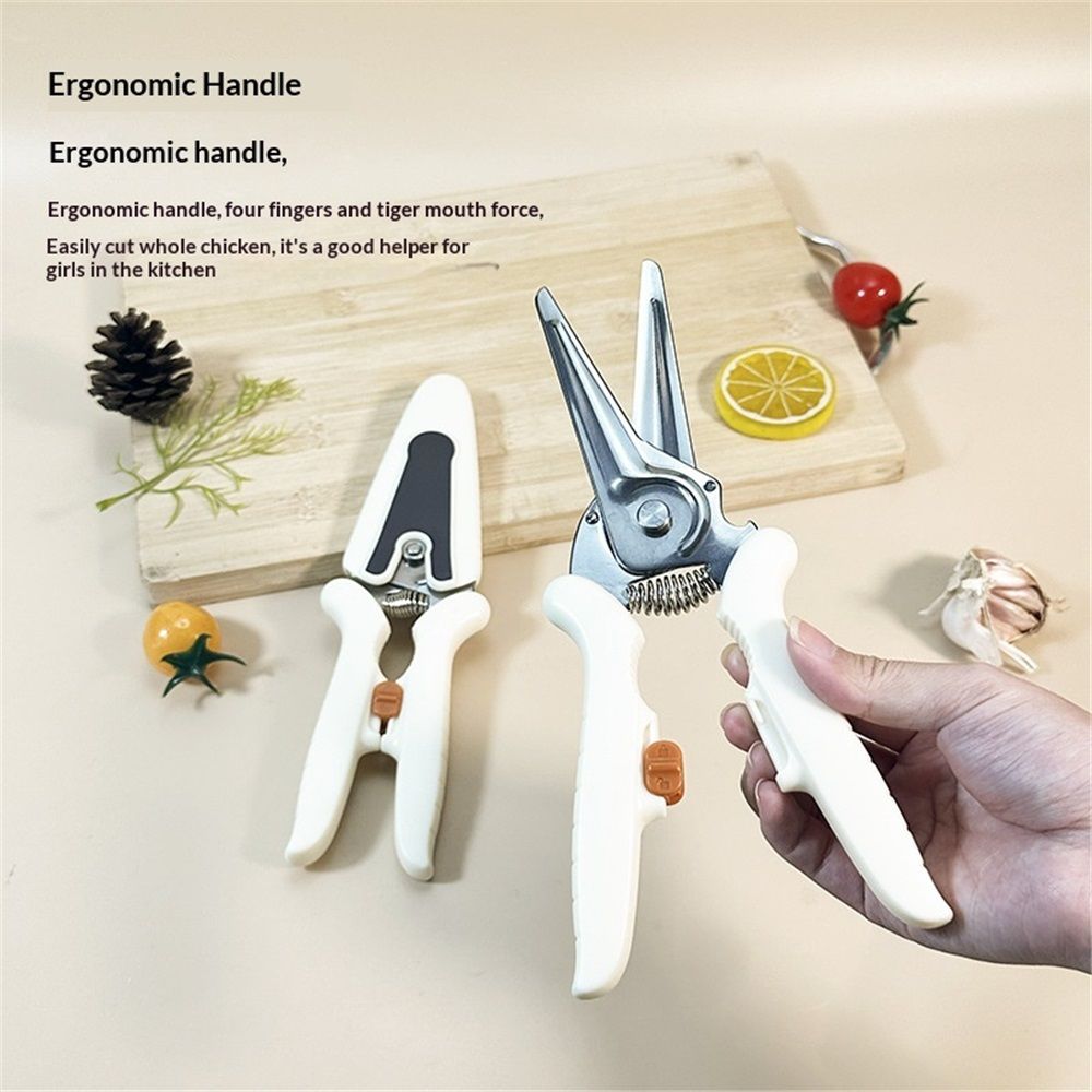 Kitchen Scissors, All Purpose Heavy Duty Sharp Kitchen Shears Dishwasher Safe, Cooking Shears for Meat Chicken Fish Poultry Herb Bread โ image 2