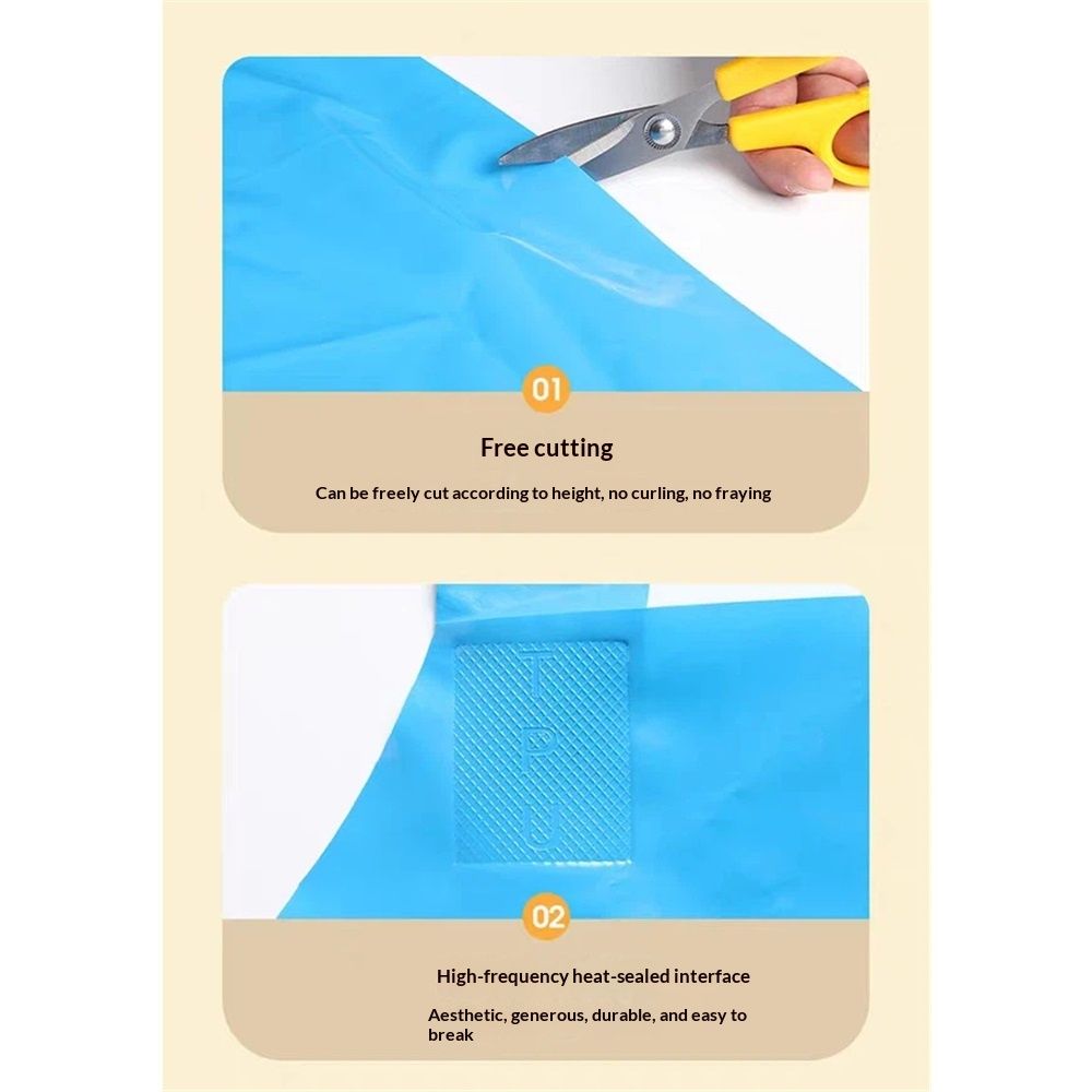 Heavy Duty Aprons, Anti-Corrosion Rubber Apron, Project Industrial Chemical Resistant Work Safe Clothes, Butcher, Dishwashing, Lab Work, Dog Grooming,Blue โ image 3