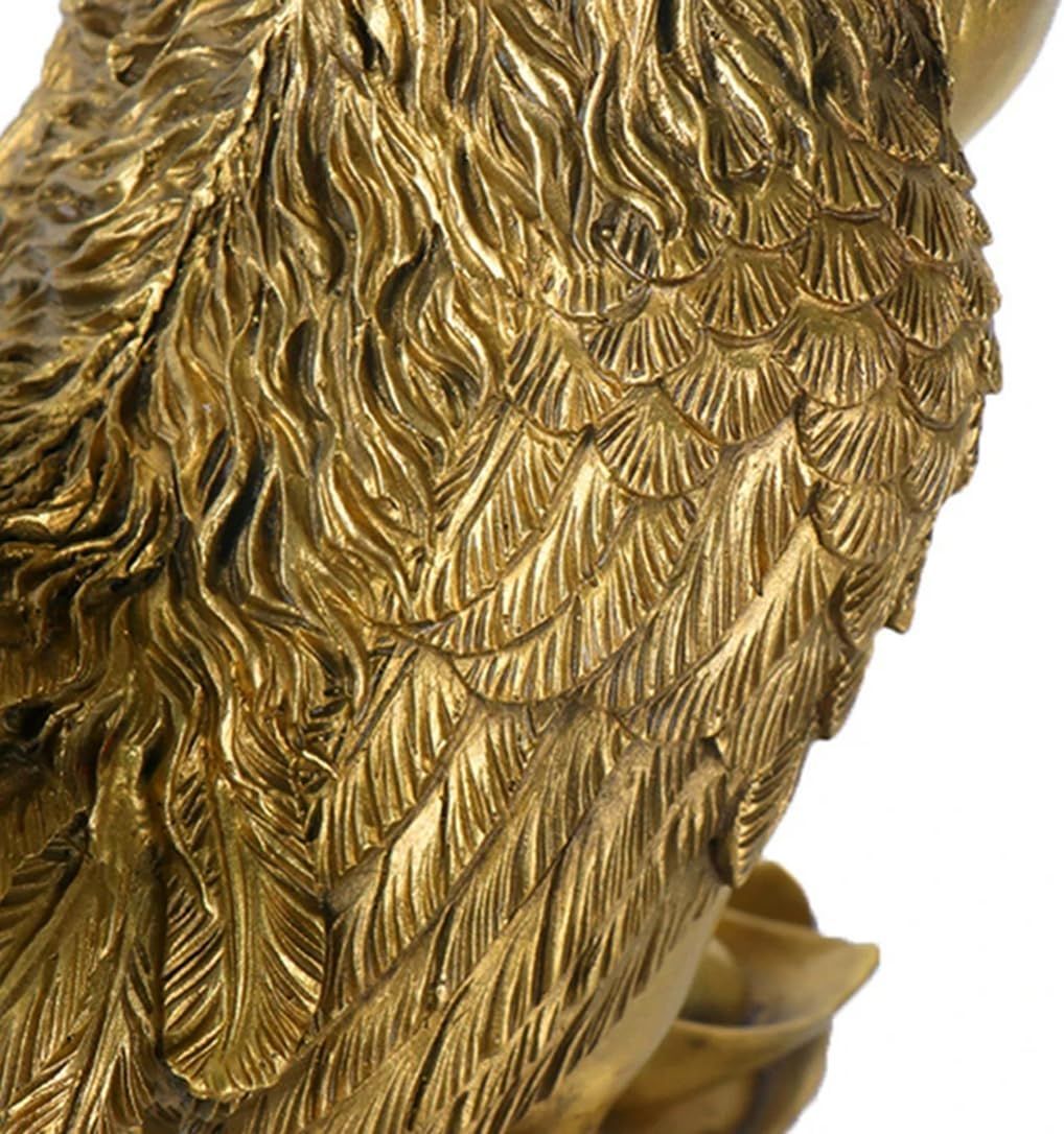 Auspicious Rooster Statue Ingots Wealth Feng Shui Sculpture Home Office Chinese Zodiac Decorative Ornament Business Gift Collection โ image 4