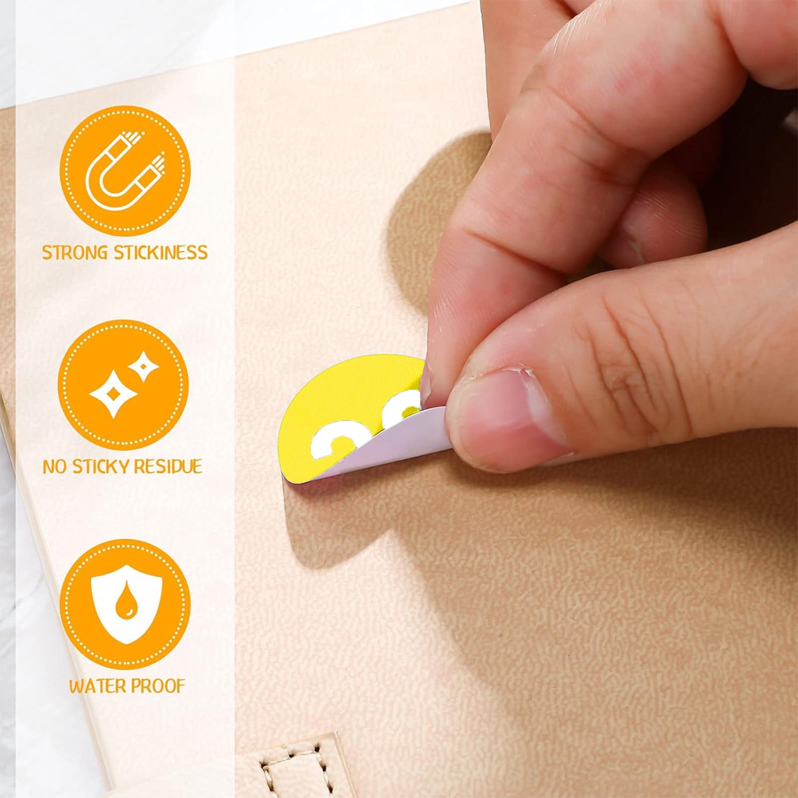 1 Inch Round Number Stickers,1-100 Multi-Color Self-Adhesive Labels for Mailbox,Scrapbook,and DIY Crafts,Easy to Peel and Stick on Various Surfaces,Durable โ image 5
