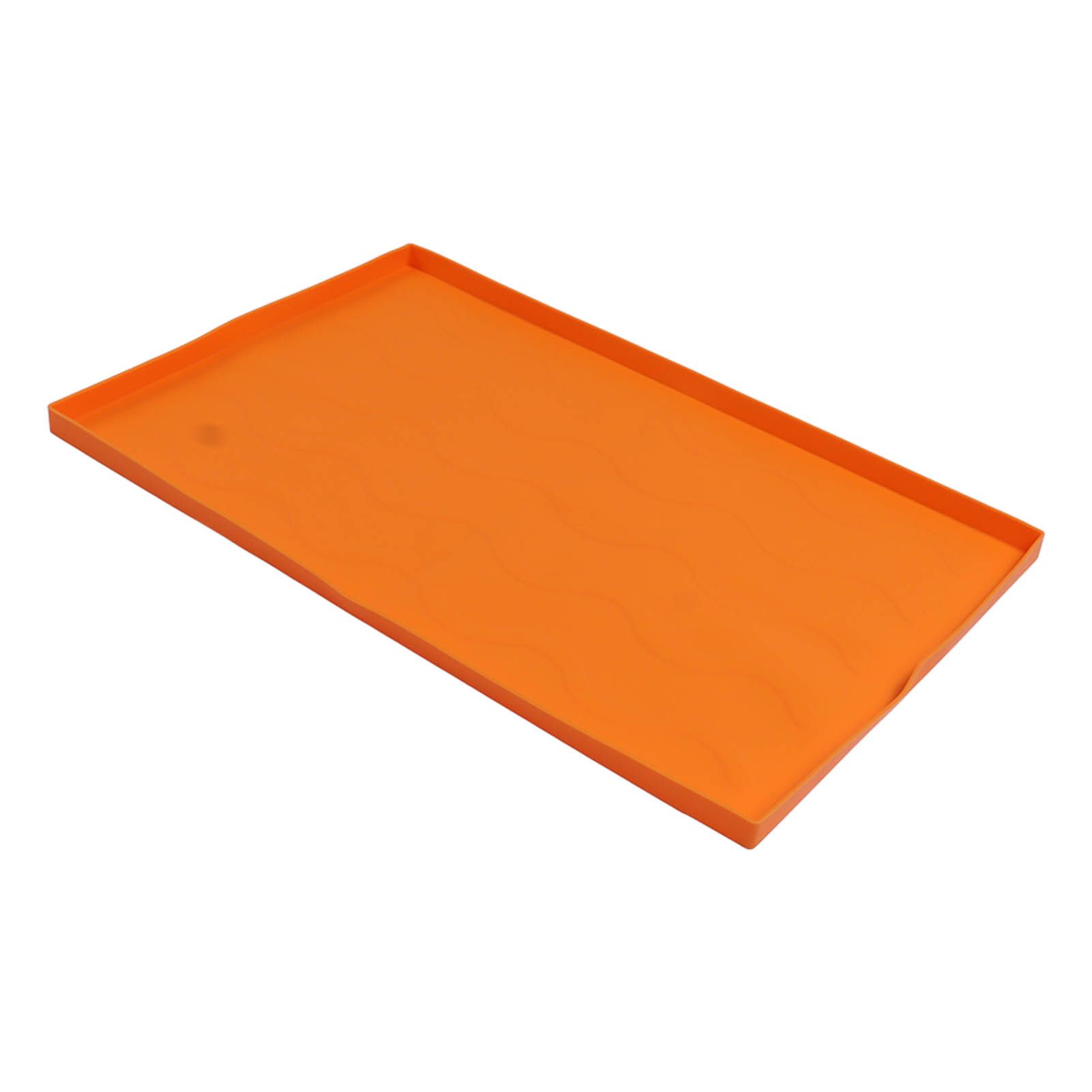 Grill Mat Silicone Blackstone Griddle Top Cover Anti Sticky Grill Protective Cover Mat 22inch Orabge — image 3