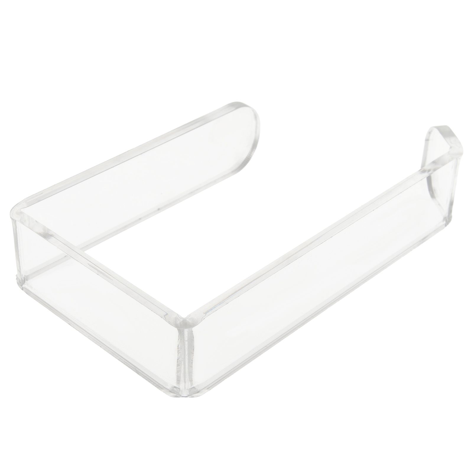 Toilet Paper Holder No Drilling Acrylic Transparent Wall Mount Toilet Paper Roll Holder for Bathroom Kitchen โ image 3