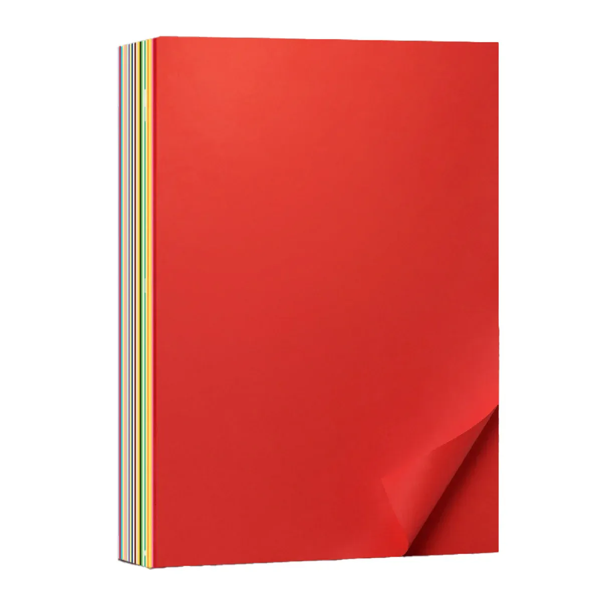 A4 Coloured Paper 70/80GSM Multi Colours for Craft Scrapbook School Project - 25-Colour — image 3