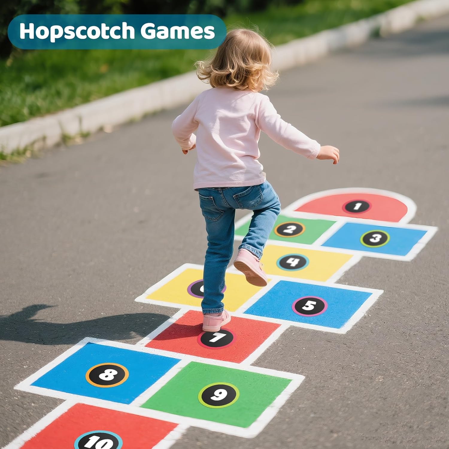 Line up Spots for Classroom Floor 36Pcs 4'' Number Stickers for Classroom Vinyl Line Up Floor Dot Sticker Floors Spots Markers Decal for Back to School Decor โ image 6
