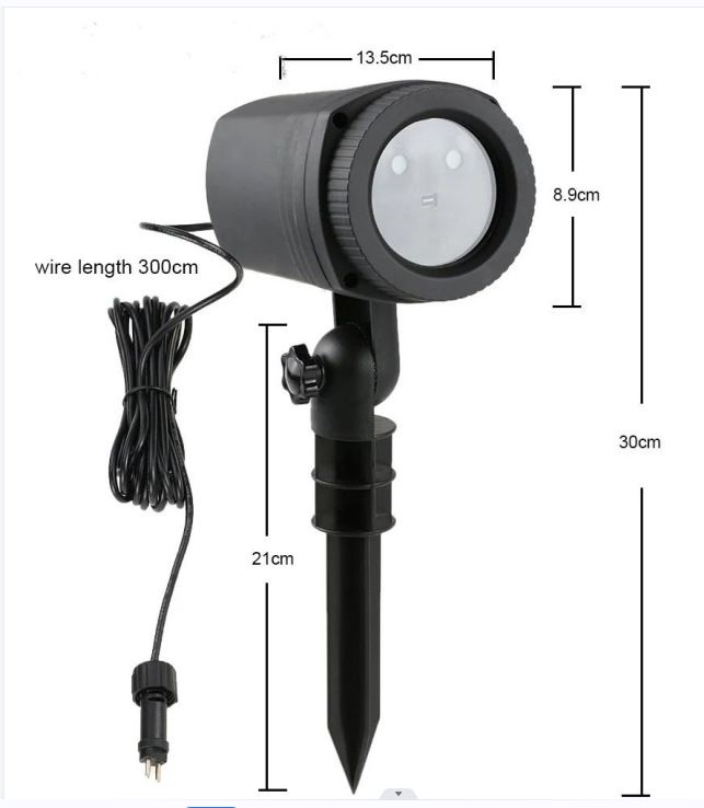 Firefly Garden Lights Star Projector Laser Christmas Lights-Laser Light Projector, Firefly Lights Show with Remote, Waterproof β image 4