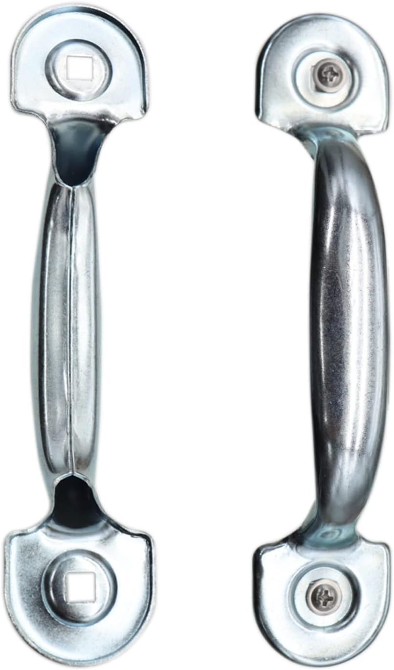 Xadnitu Garage Door Bottom Lift Handle for Most Gate Handles Replacement, Heavy Duty Door Pull Handle for Garage Outdoor Closet (2 Pack) โ image 5