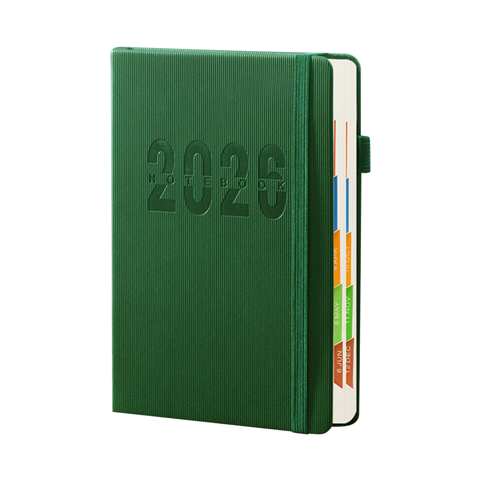 2026 Weekly Planner Notebook, Daily Planner Hardcover Calendar with Tabs and Pen Strap, 200 Pages Journaling Notebooks Daily Time Management Plan for Office โ image 2