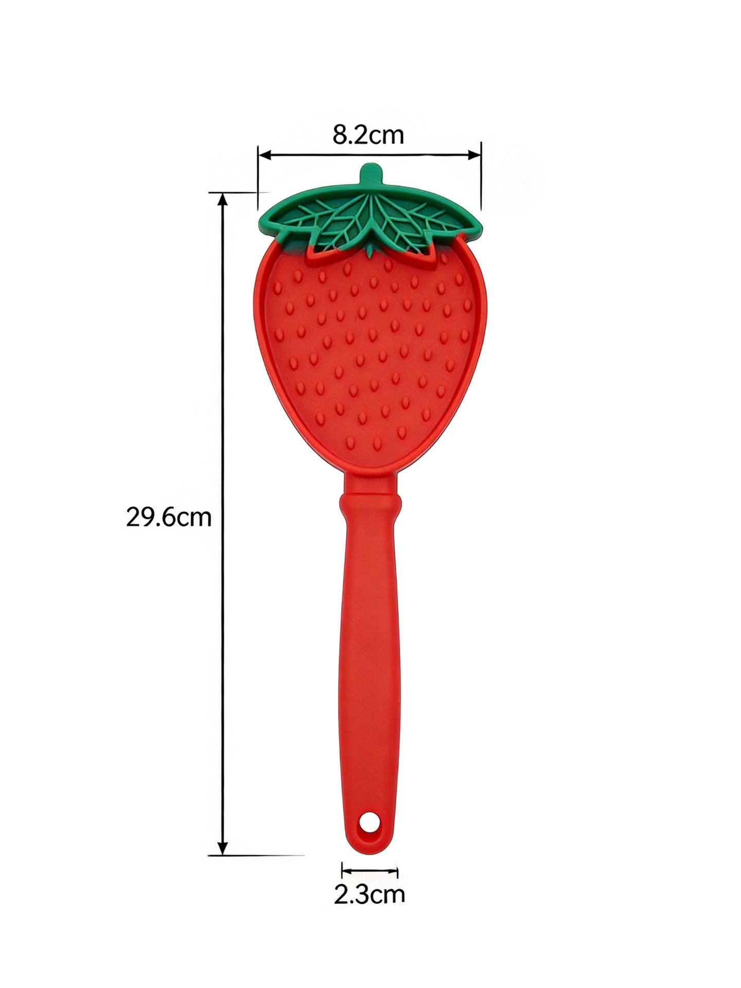 Food-Grade Silicone Pet Licking Stick – Interactive Dog & Cat Treat Toy for Slow Feeding, Dental Stimulation, and Stress Relief in Adorable Strawberry, Heart — image 4