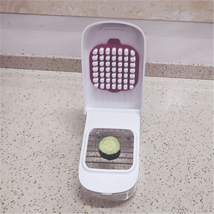 Abrader Vegetable Chopper, Kitchen Multifunctional Spiralizer Vegetable Cutter Potato Carrot Fruit Shredder Machine Onion — image 3