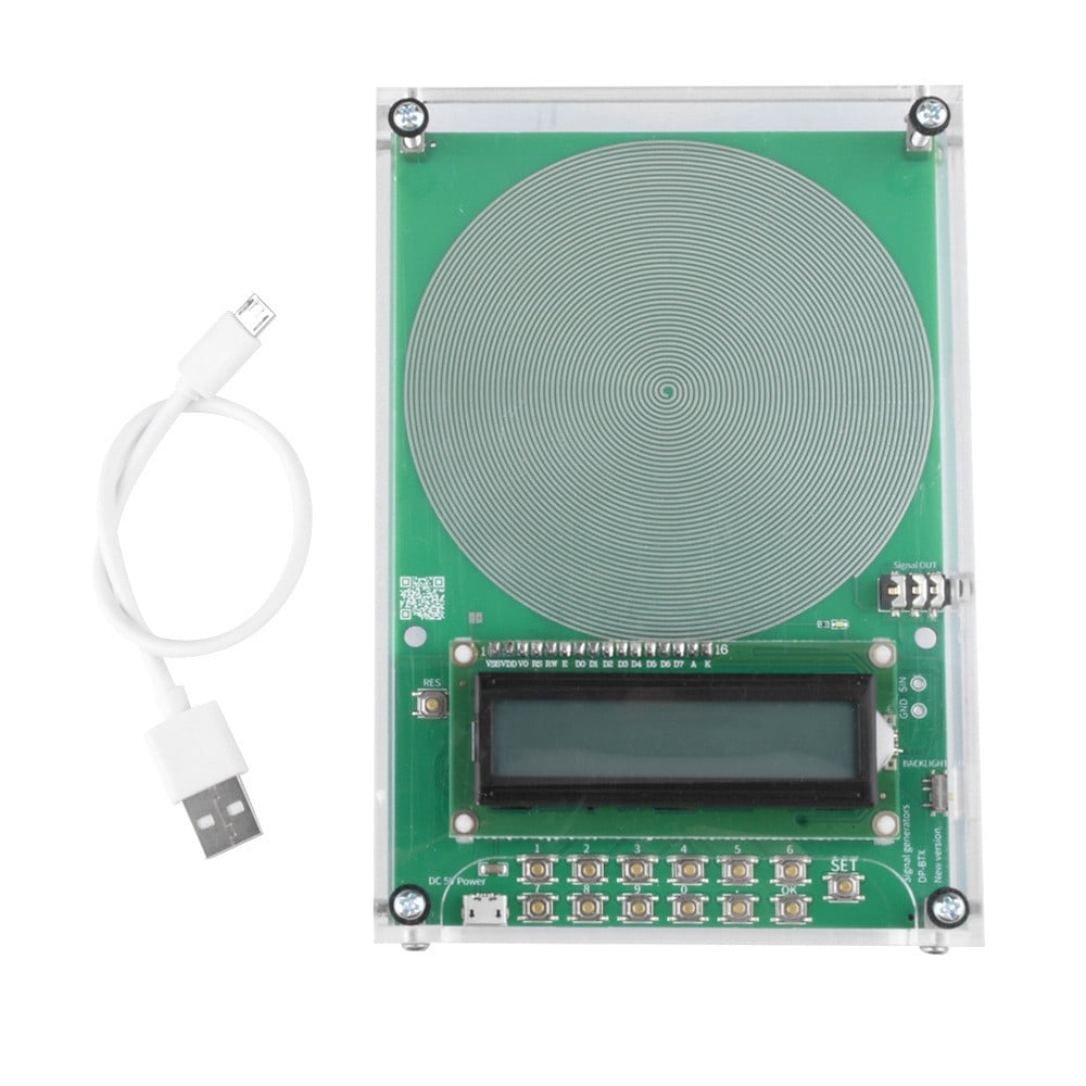Schumann Wave Earth Electromagnetic Field Resonance Generator, 0.01Hz~300000Hz Adjustable Sine Wave Ultra-Low Frequency Pulse Generator, Sleep Aid, Meditation