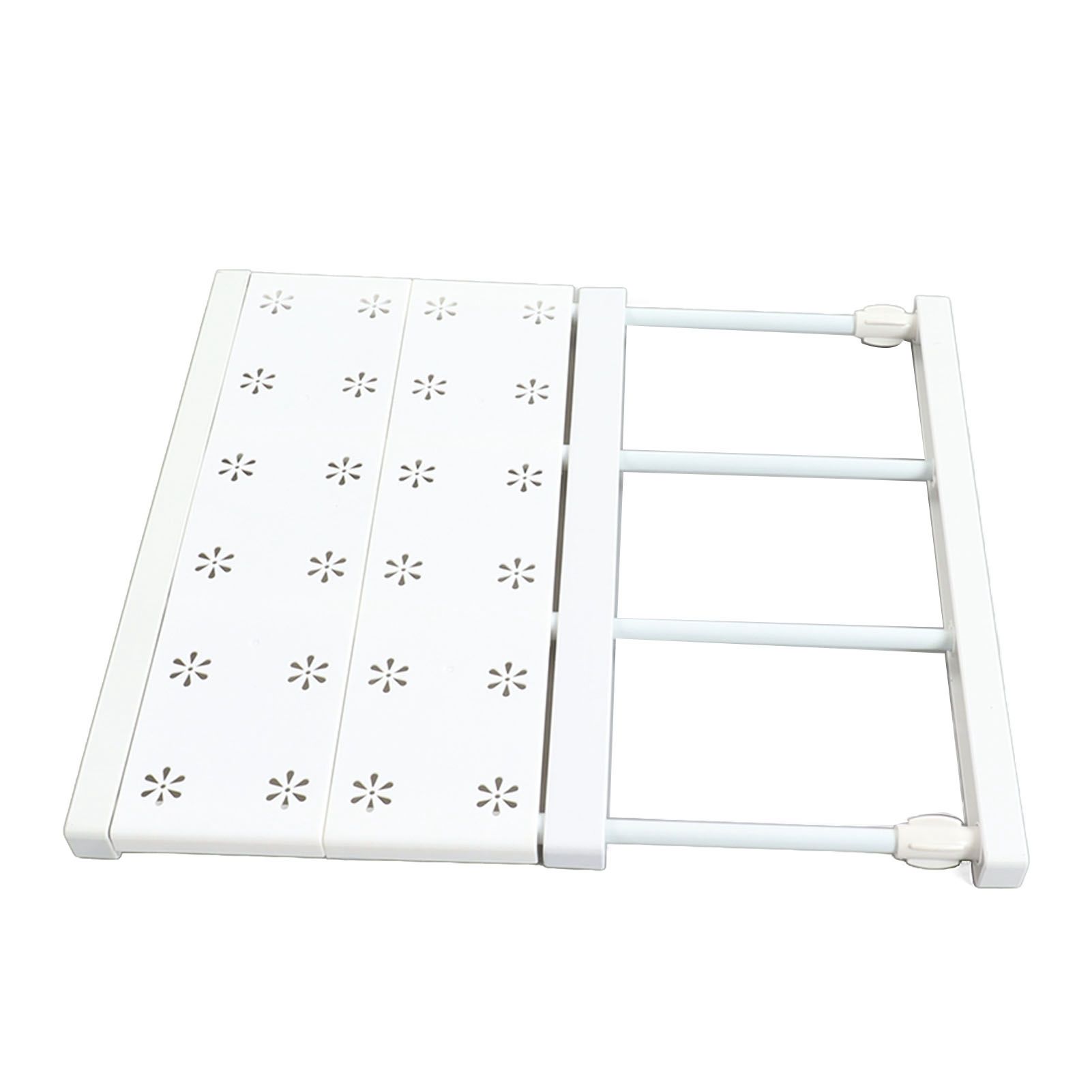 Tension Shelf Adjustable Space Saving Expandable Closet Organizer Dividers for Shoe Cabinet Closet Length 30‑40cm/11.8‑15.7in — image 4