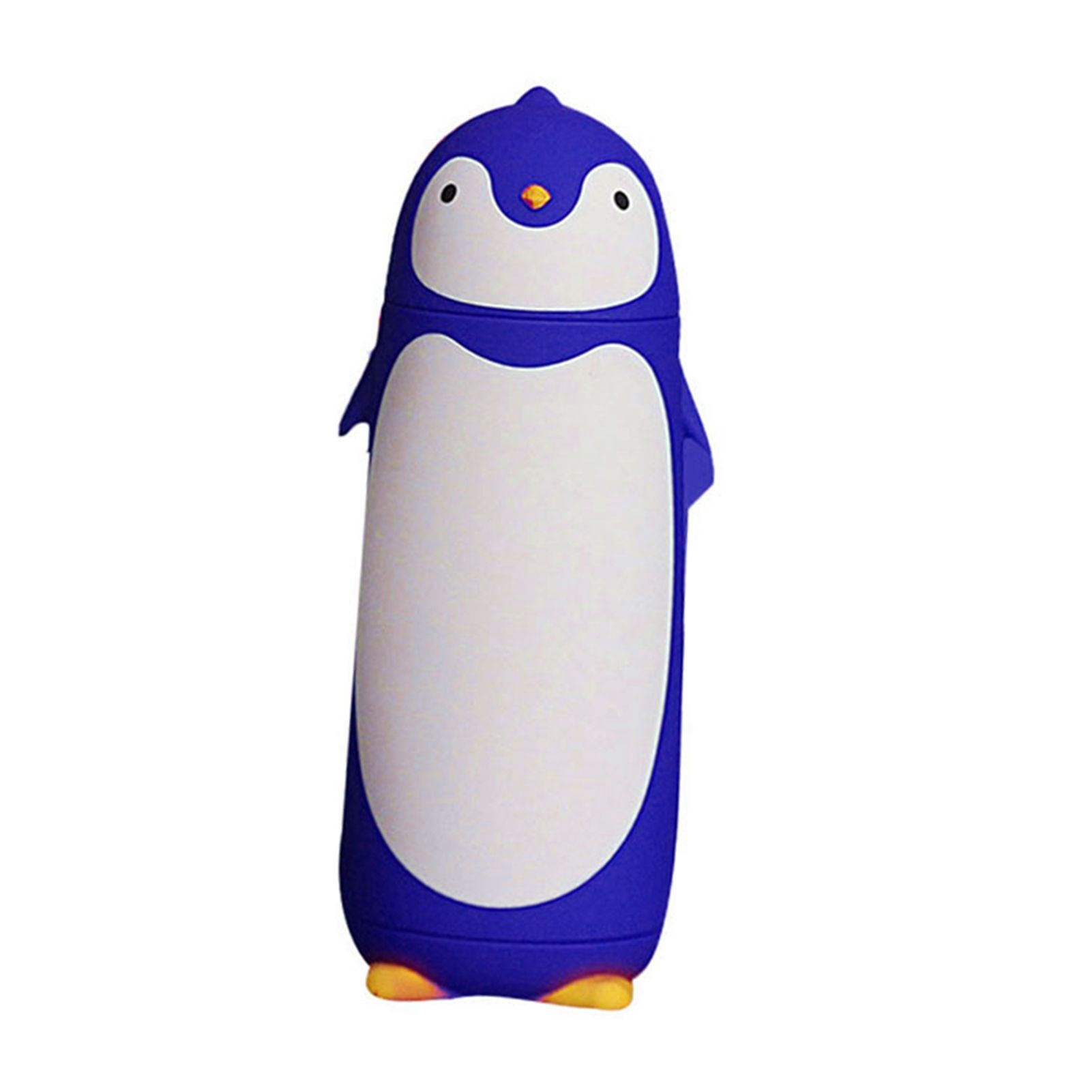 Water Bottle Penguin Design Heat Insulation 300ml Portable Water Cup for Outdoor Blue — image 3