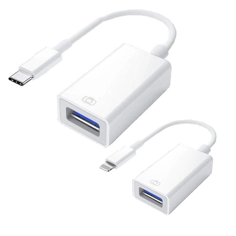 For Iphone Or Type C To Usb Otg Data Cable Adapter Male 3.0 A Female Converter - iOS — image 3