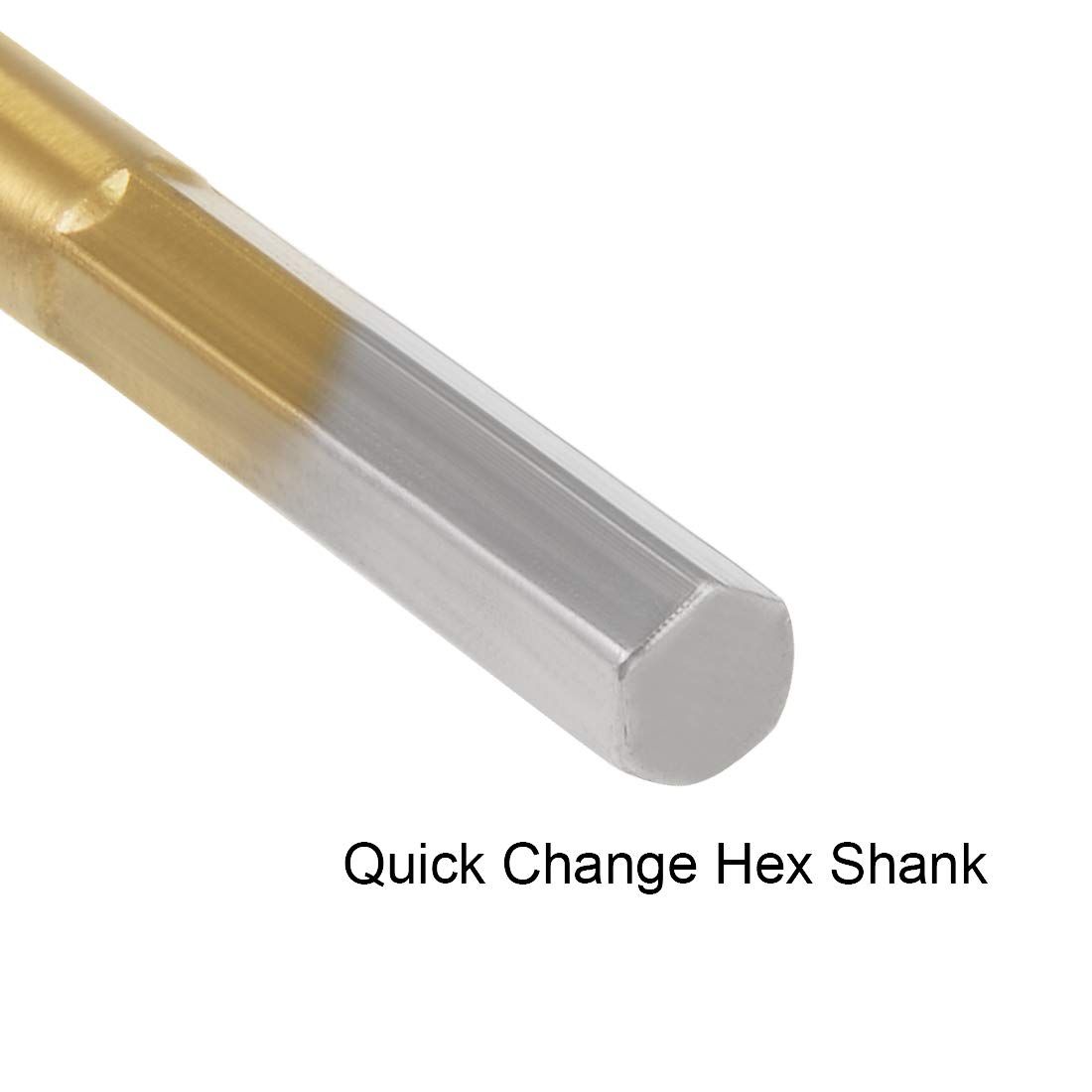 Spade Drill Bits for Wood Paddle Flat Bit 10 12 16 18 20 25 mm Hex Shank for Woodworking Cutter Tool, High Speed Steel 6in1 Set โ image 3