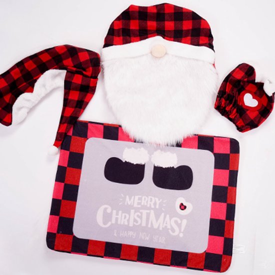 Toilet Seat Covers - Set of 4 - Christmas Toilet Seat Covers - Christmas Bathroom Accessories - Cute Christmas Dwarf Toilet Seats - Christmas Bathroom โ image 5