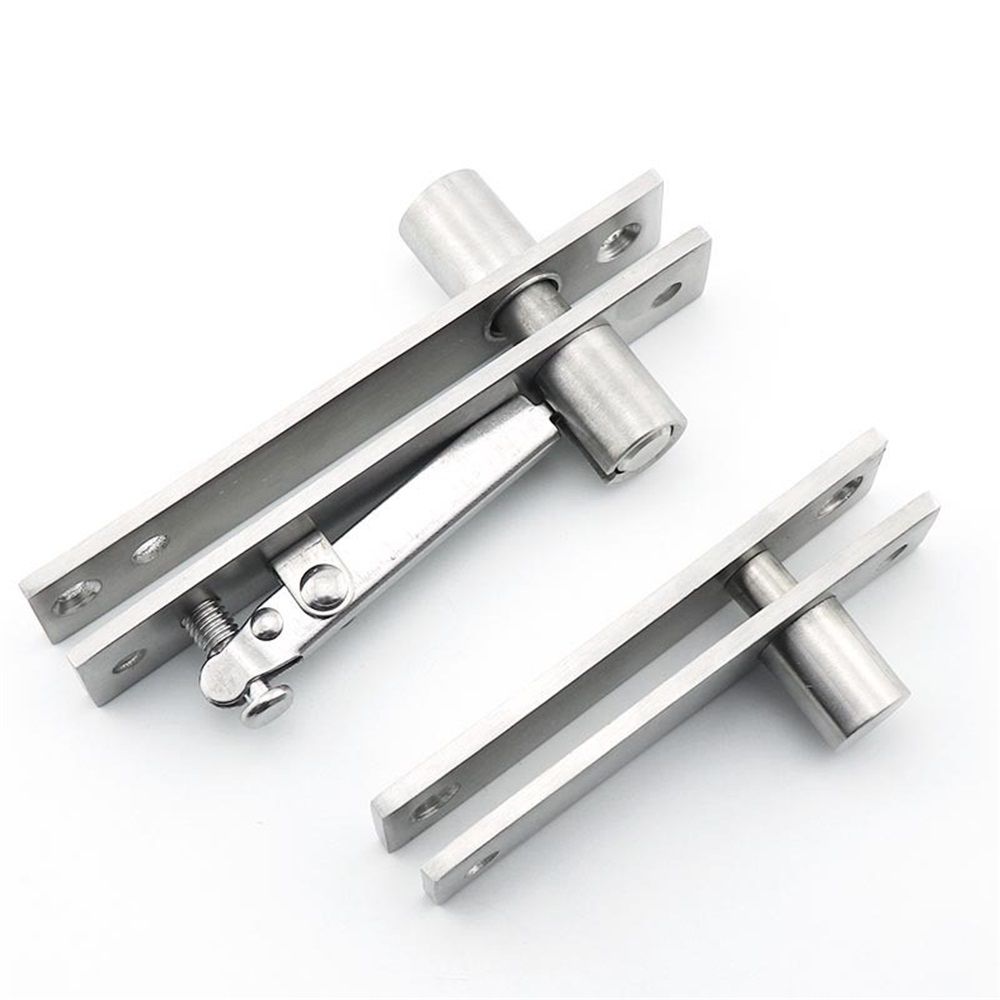 Heavy Duty Pivot Hinge for Wood Door - Stainless Steel Hidden Door Hinge for Secret Door, with 360 Degree Rotation, Invisible Pivot Door Hardware for Bookshelf — image 2