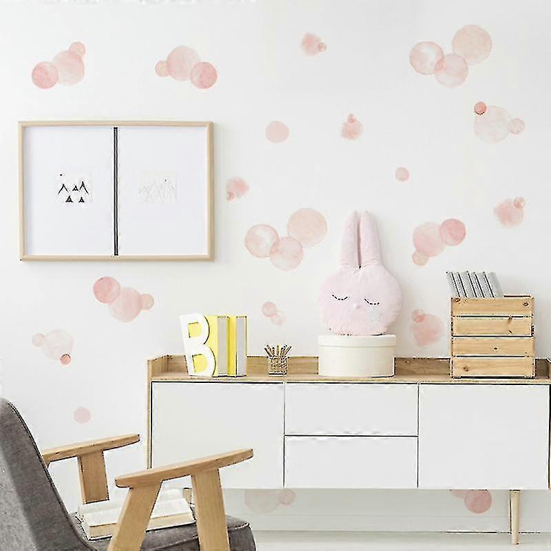 A Set Of Cute Pink Dots Wall Stickers Wall Sticker Wall Decoration — image 5