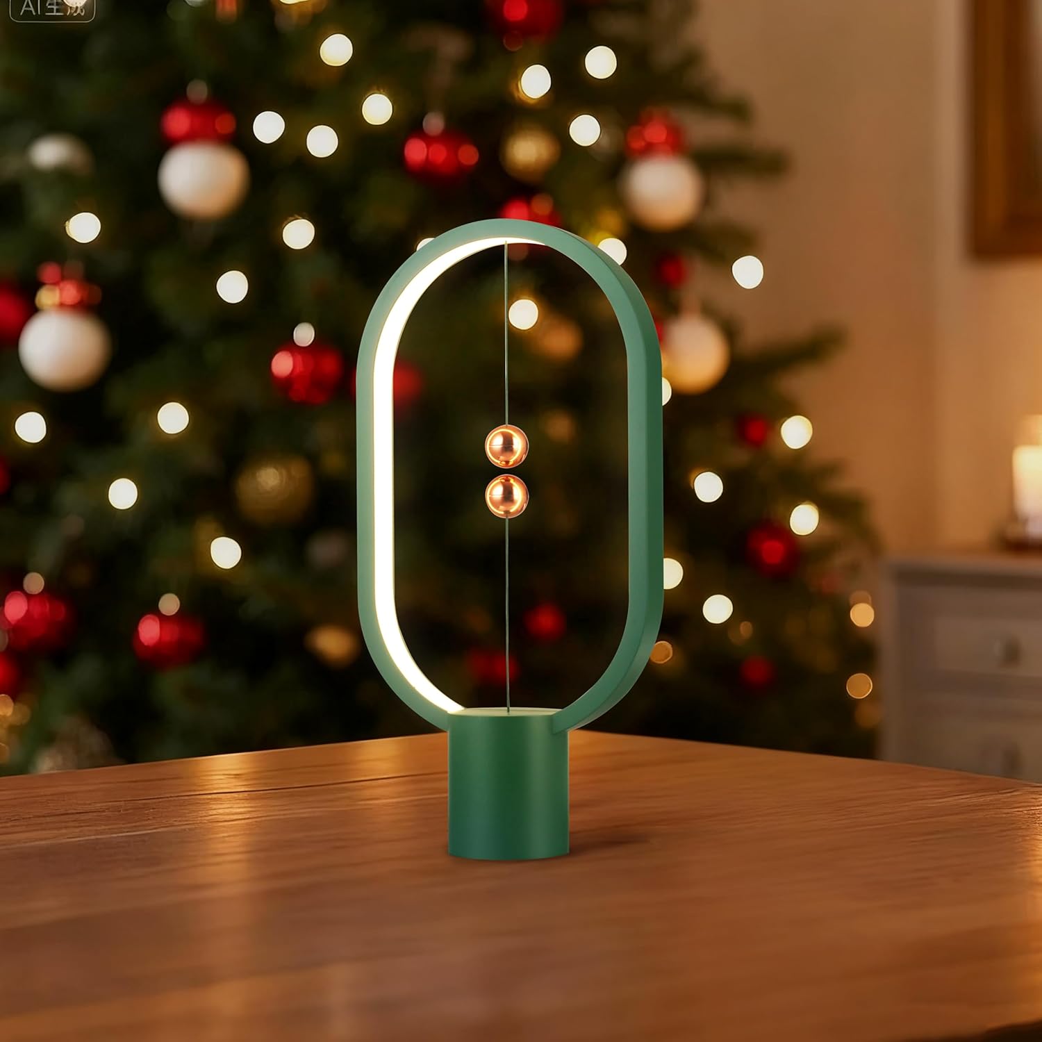 Green Magnetic Balance LED Table Lamp: USB-Powered, Dimmable Eye-Care Light with Award-Winning Design for Australian Homes & Offices โ image 3