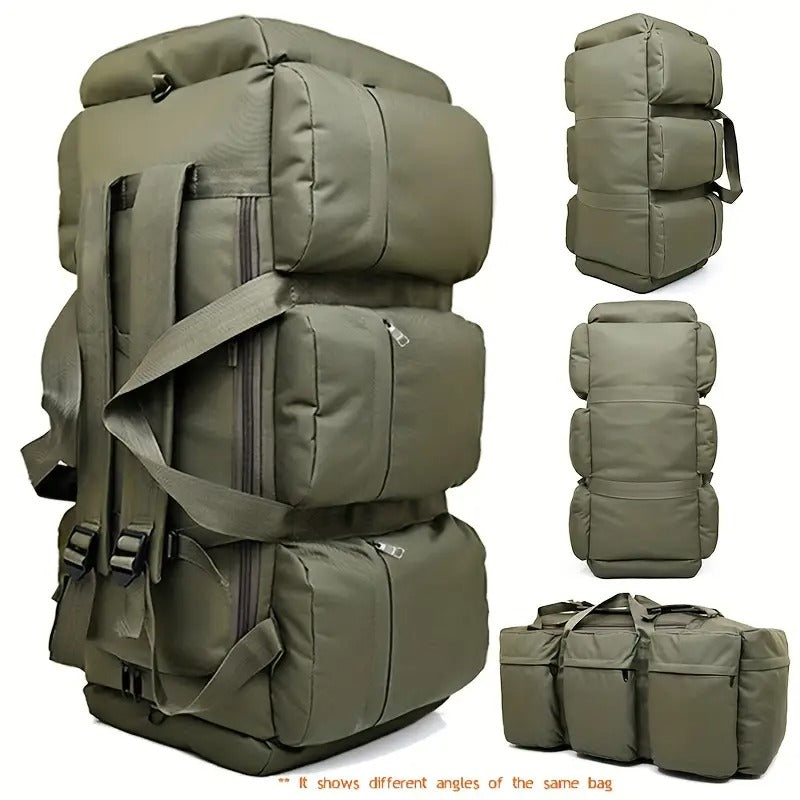 Military Duffel Backpack 80L Outdoor Travel Bag — image 2