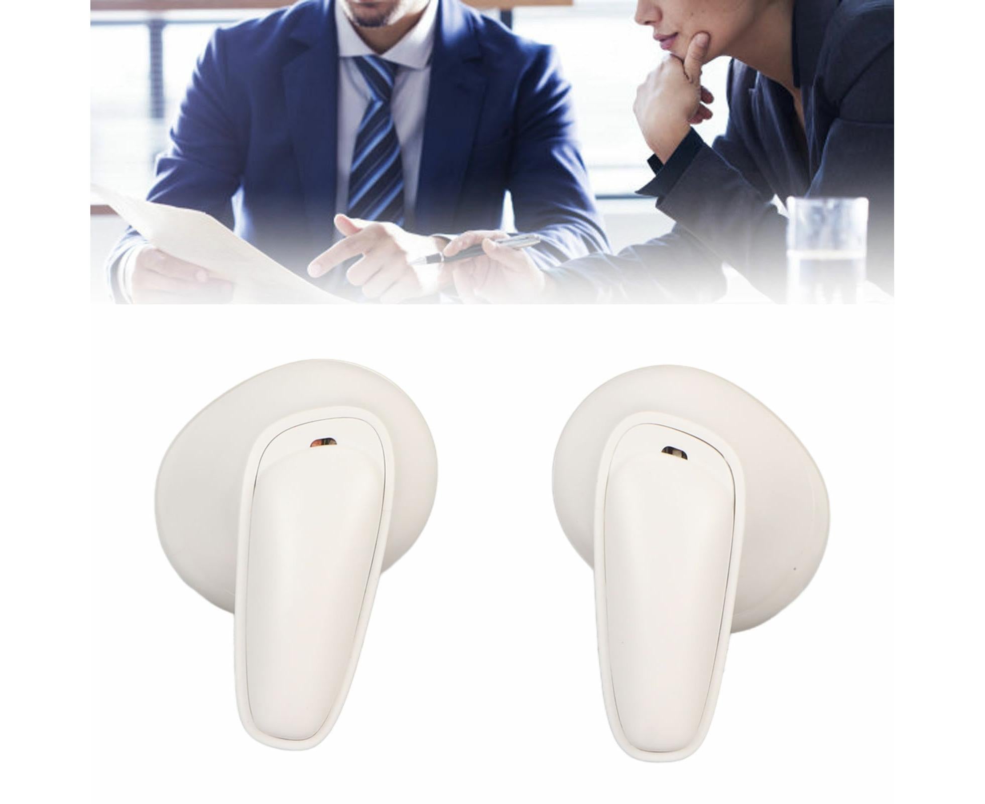 Bluetooth Translator Earbuds Noise Reduction 74 Languages 70 Accents Wireless with Digital Display White — image 6