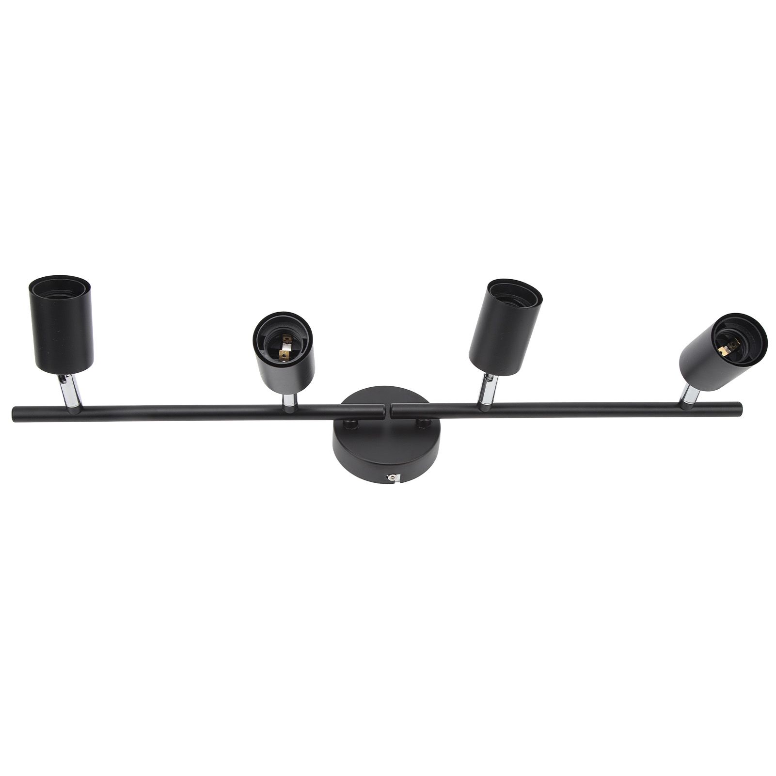 Tracking Lights Ceiling LED 4 60W Adjustable Angle Foldable Matte Black 4 Light Tracking Lighting for Bedroom Hotel 85โ265V โ image 4