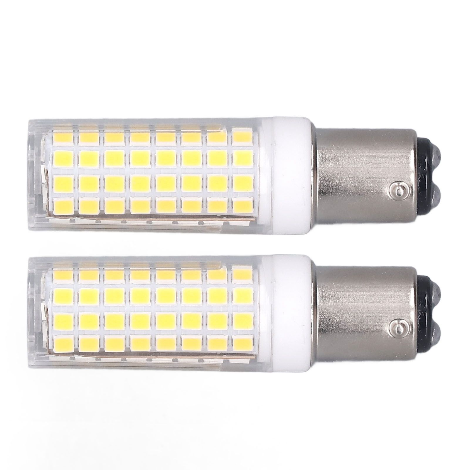 2 Pcs LED Corn Bulb BA15D 10W Dimmable Energy Saving 102LEDs Ceramic Light Bulb AC 100‑120V — image 2