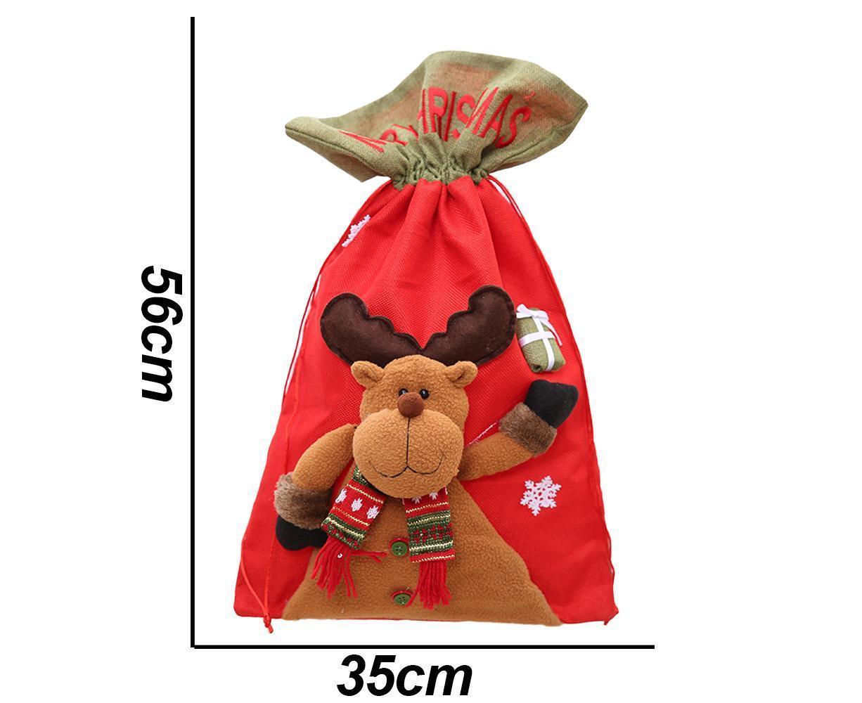 Christmas Gift Bags Christmas Gift Wrapping Bags, For babies Package Storage Party Candy Decorations โ image 2