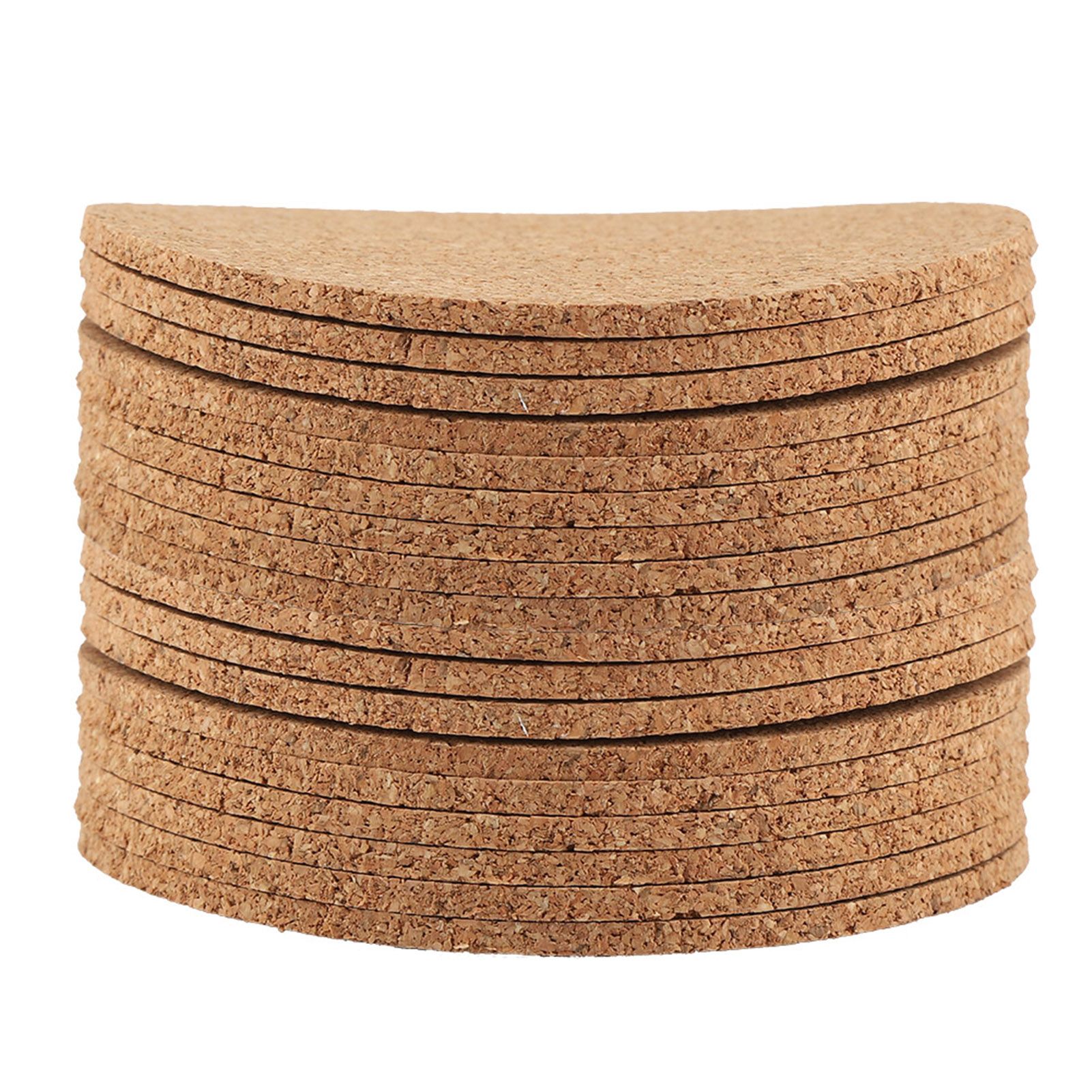 20Pcs Wood Drink Coaster Tea Coffee Cup Mat Pad Wood Tableware Home Decor — image 3