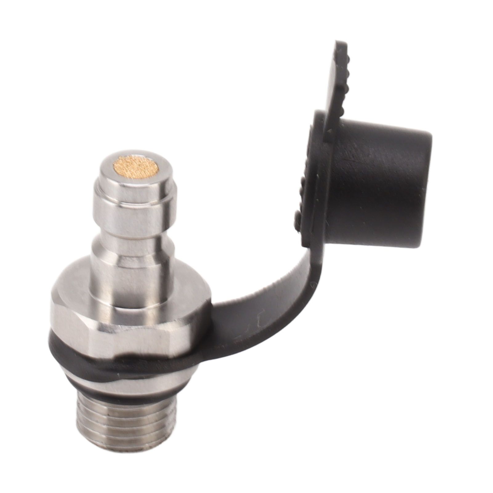 CO2 Cylinder Refill Adapter 3/8 24unf CO2 Tank Refill Adapter Carbon Dioxide Bottle Connector — image 5