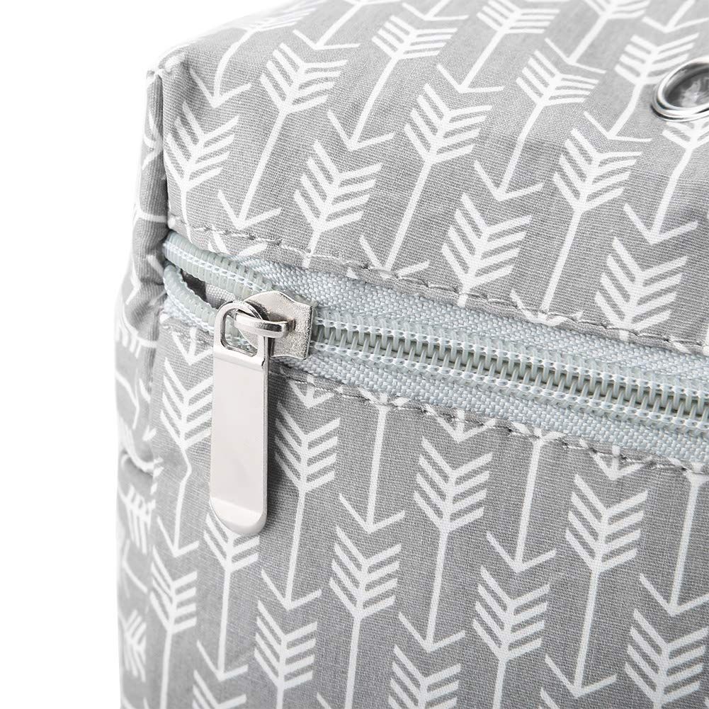 Large capacity yarn storage bag, handbag, portable crochet hook storage bag, wool ball crochet needles, unfinished knitting tools — image 3