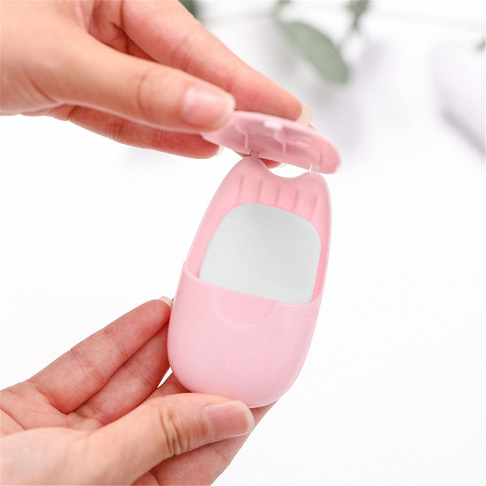 Travel Washing Hand 50Pcs Soap Paper Portable Sheets Accessories Cleaning Tool โ image 5