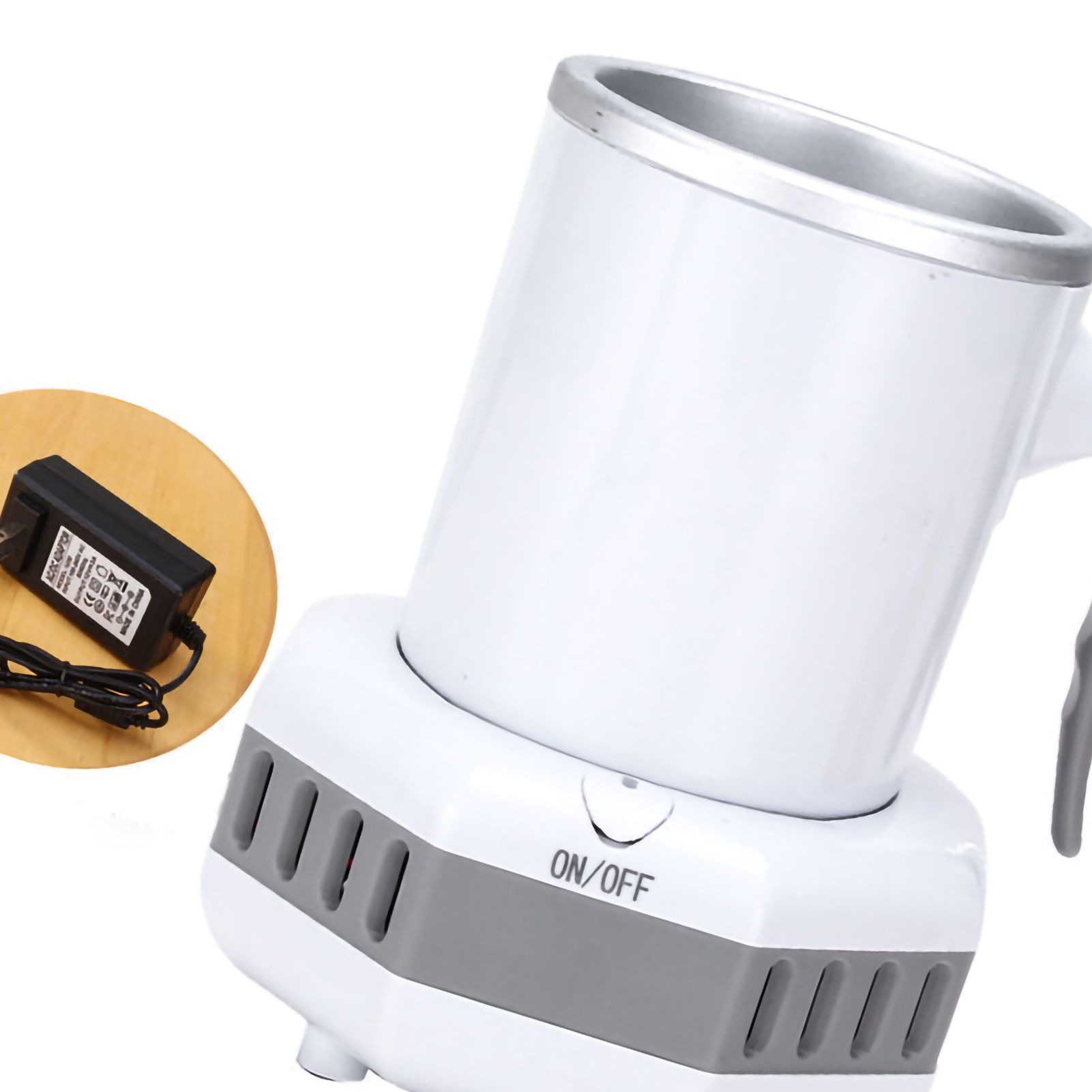 Quick Cooling Cup Easy Operation Portable Great Performance Cup Cooler for Office Dormitory AC 220V CN Plug White โ image 2