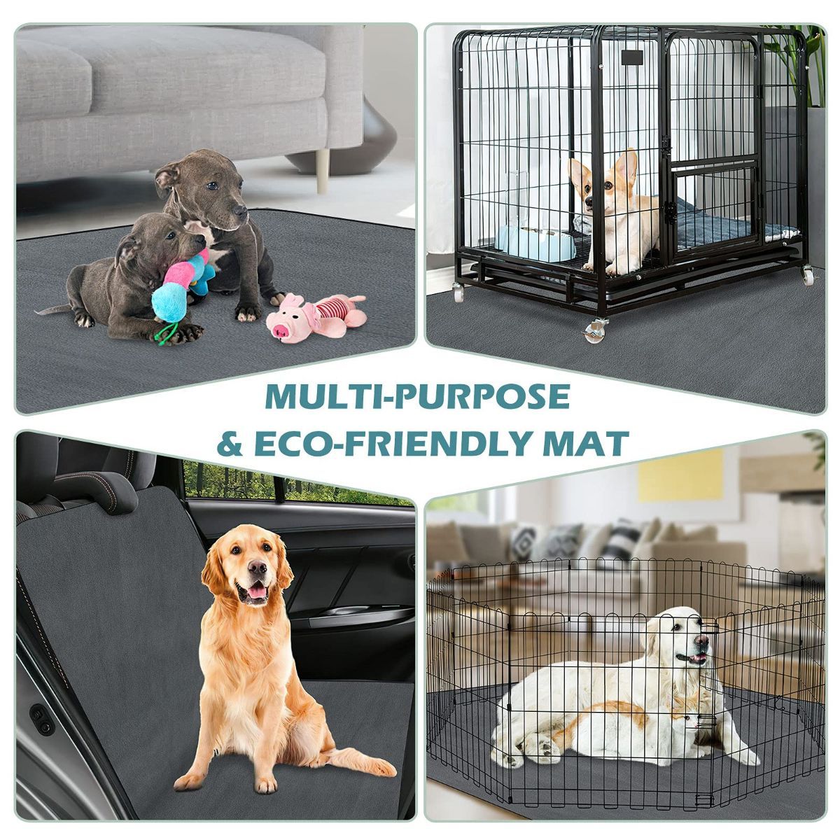 Washable Pee Pads for Dogs Reusable Dog Pads Extra Large Upgrade Non-Slip Dog Pee Pads Heavy Absorbency Puppy Pee Pads Quick Dry Whelping — image 5