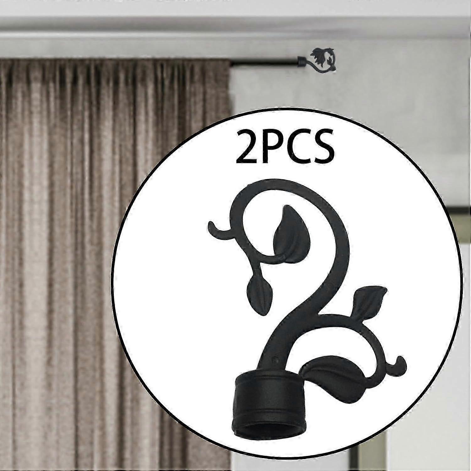 2pcs Curtain Rod Finials for 28mm Rods, Decorative Ends โ image 5
