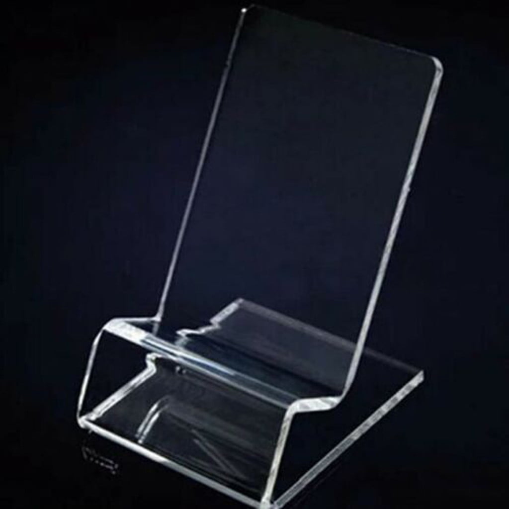 Mobile phone holder Mobile Holder Phone Stand Acrylic Display Rack Bracket Transparent Clear Mount Kitchen,Dining & Bar Rack Clear — image 6