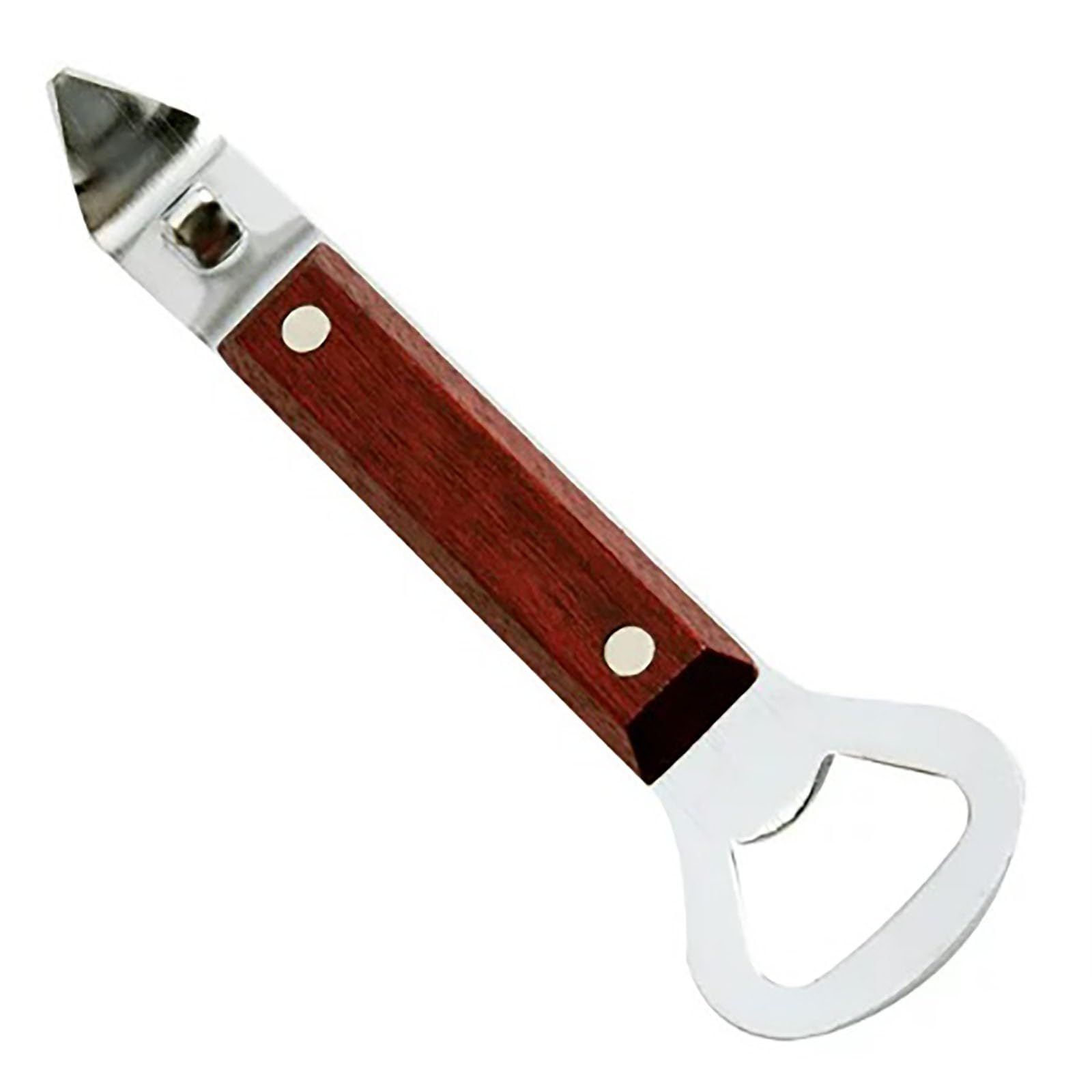2pc For Manual Bottles Cans Portable Stainless Steel Beer Bottle Can Jar Cap Opener Party Kitchen Bar Wine — image 2